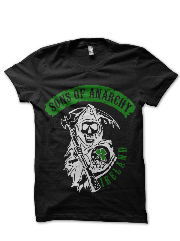 Sons Of Anarchy Black T-Shirt Hoodie, Sweatshirt | PureTeeCo.com