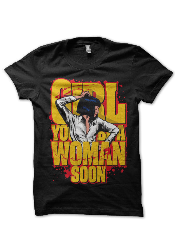 Pulp Fiction Half Sleeve T-Shirt Hoodie, Sweatshirt | PureTeeCo.com