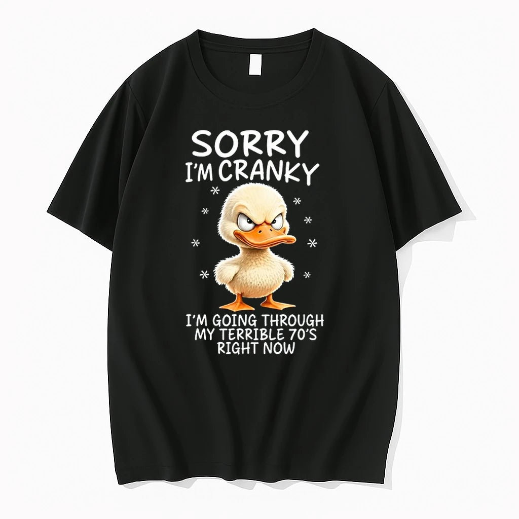 Sorry Im Cranky 70s 0 Tshirts Sweater