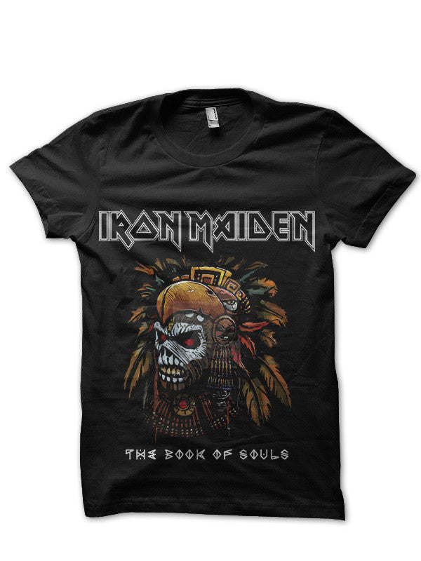 Iron Maiden â€“ The Book Of Souls Black T-Shirt Hoodie, Sweatshirt | PureTeeCo.com