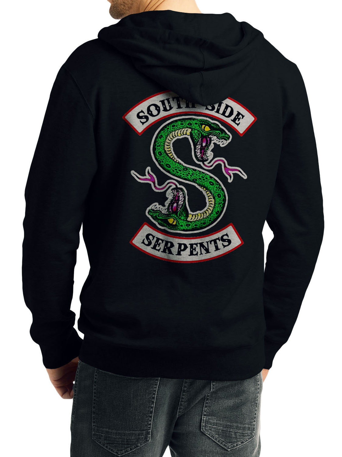 South Side Serpent Black T-Shirt & Hoodie Sweatshirt | PureTeeCo.com