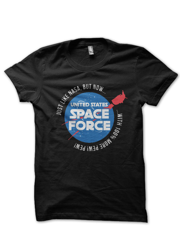 Space Force  Half Sleeve T-Shirt Hoodie, Sweatshirt | PureTeeCo.com