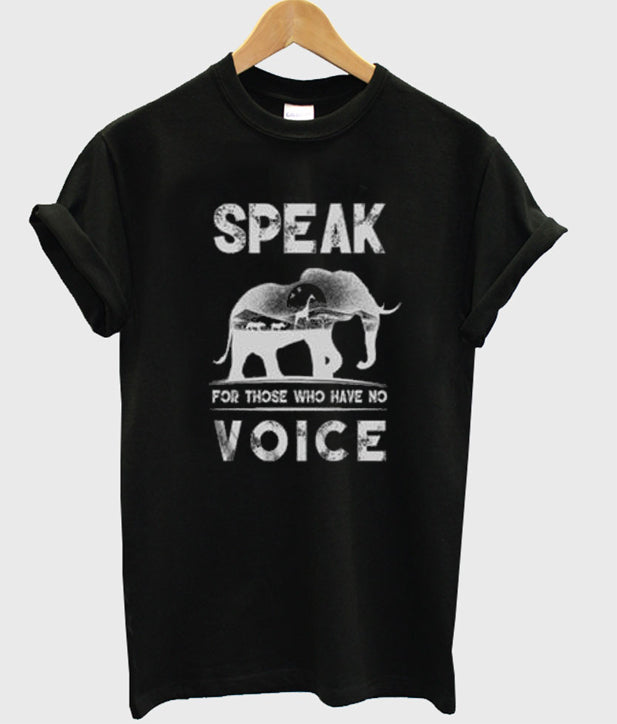 speak for tjose who have no voice t-shirt Hoodie, Sweatshirt | PureTeeCo.com