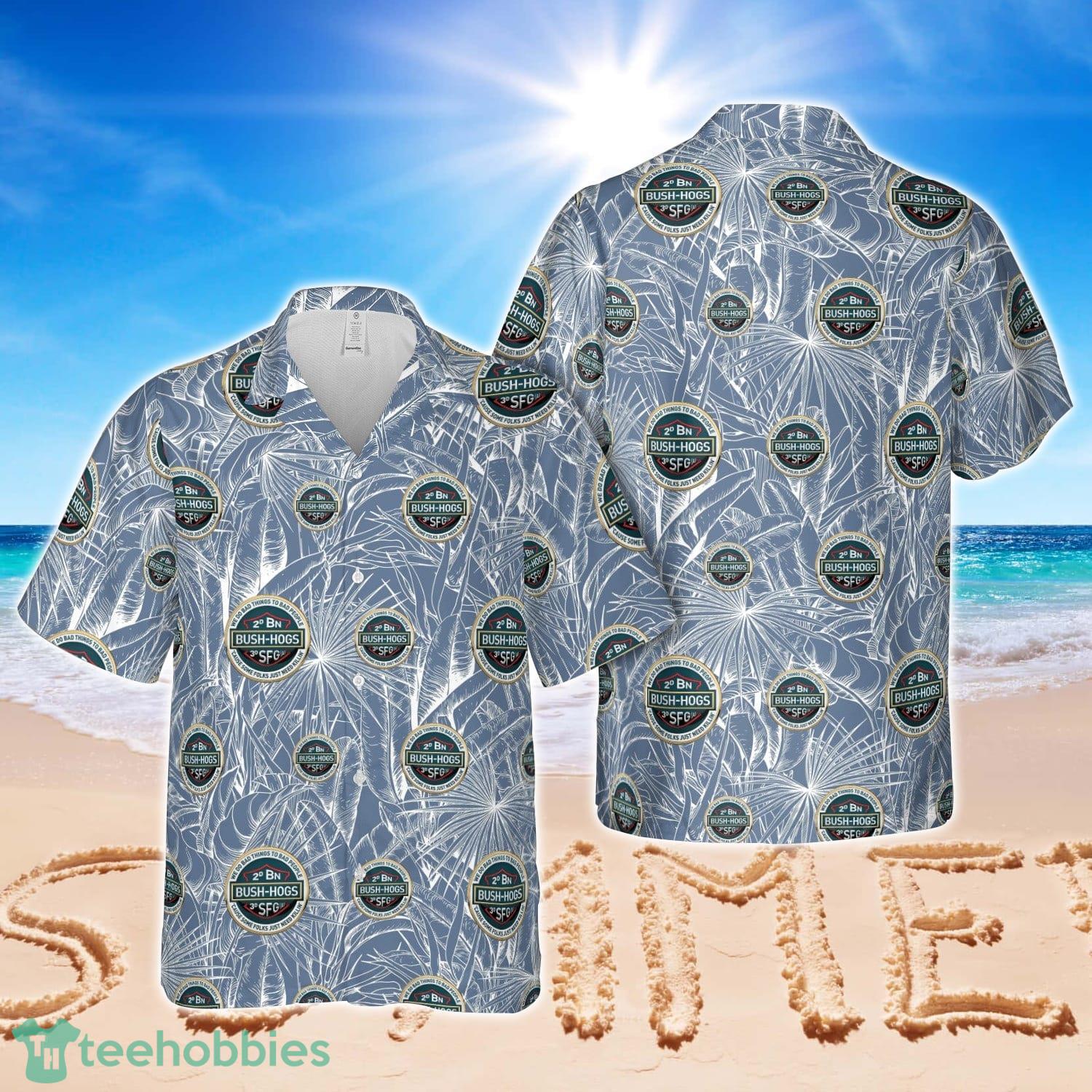 Special Forces 3RD Group 2ND BATTALION BUSH HOGS Hawaiian Shirt Aloha Beach Shirt