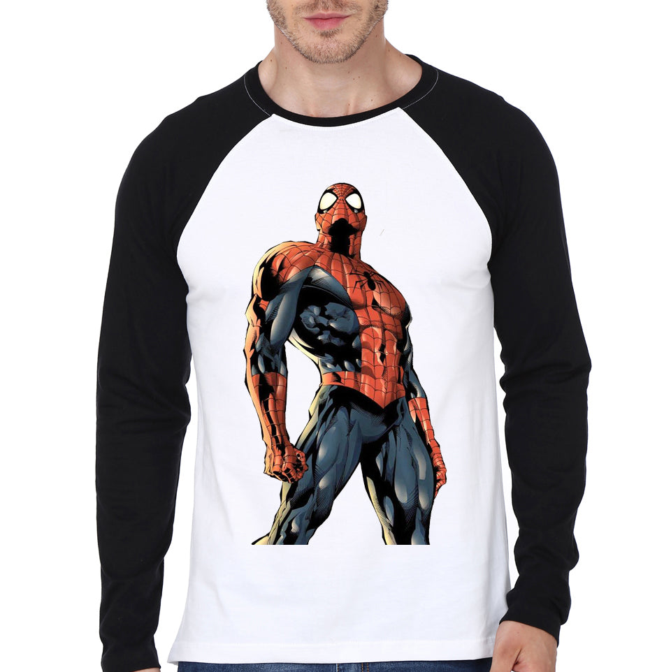 Spidey Raglan Tee Hoodie, Sweatshirt | PureTeeCo.com