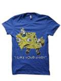 Spongebob Half Sleeve T-Shirt Style004 Hoodie, Sweatshirt | PureTeeCo.com