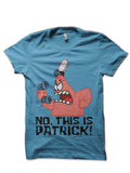 Spongebob Half Sleeve Light Blue T-Shirt Hoodie, Sweatshirt | PureTeeCo.com