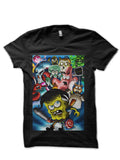 Spongebob Half Sleeve T-Shirt Style002 Hoodie, Sweatshirt | PureTeeCo.com