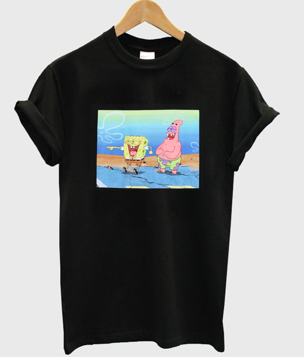 spongebob laugh t-shirt Hoodie, Sweatshirt | PureTeeCo.com