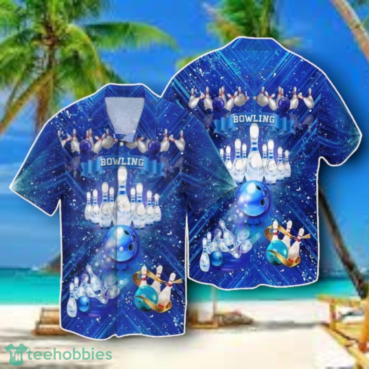 Sports Bowling Hawaiian Shirt Style Gift