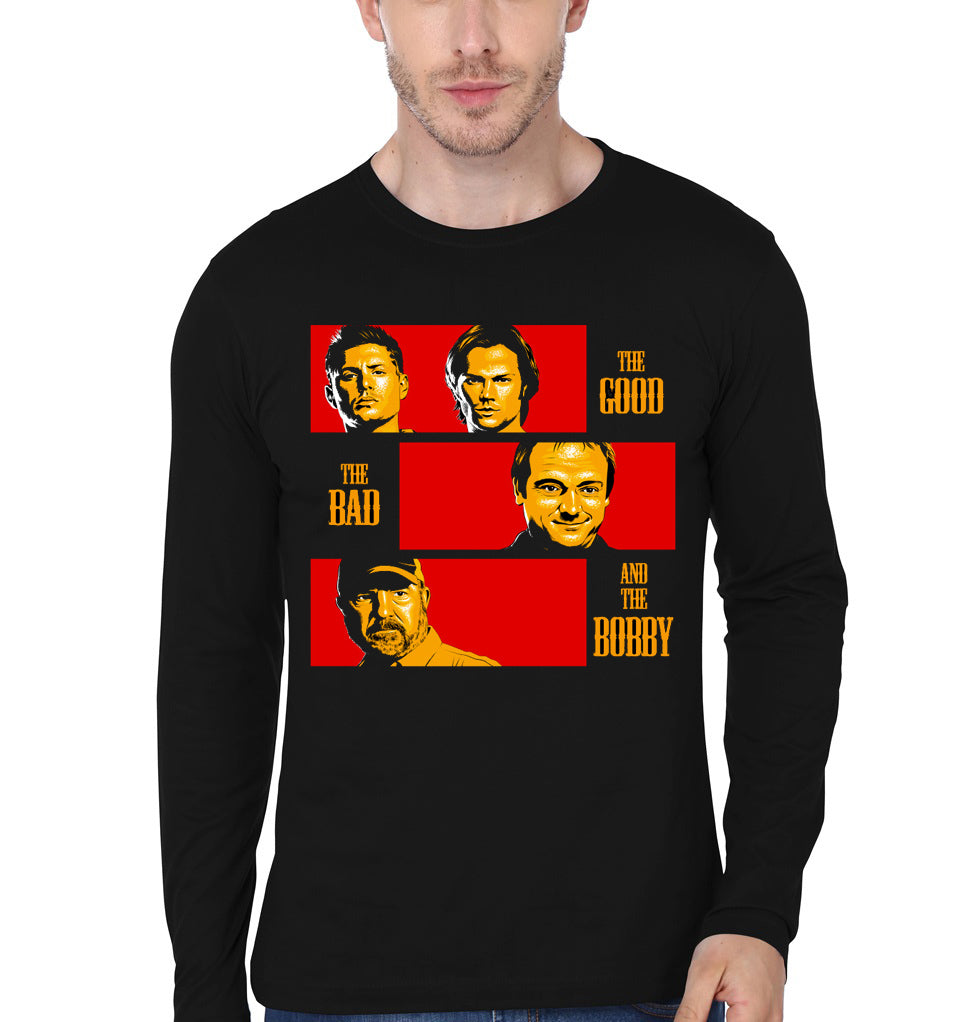 The Good, The Bad, And The Bobby Black T-Shirt Hoodie, Sweatshirt | PureTeeCo.com