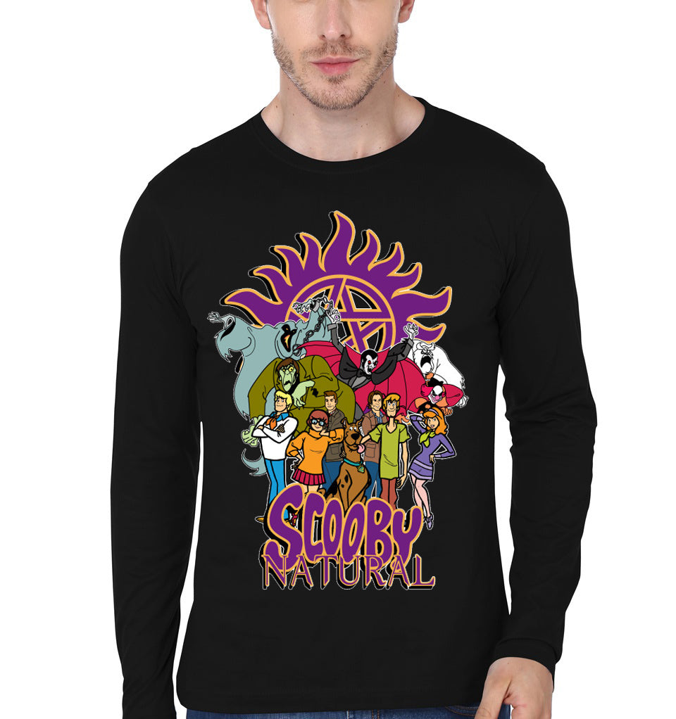 Scooby Natural Black T-Shirt Hoodie, Sweatshirt | PureTeeCo.com