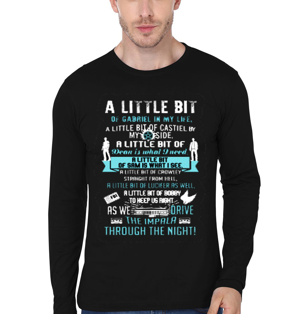 SPN Song Black T-Shirt Hoodie, Sweatshirt | PureTeeCo.com