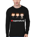 Love Supernatural Black T-Shirt Style001 Hoodie, Sweatshirt | PureTeeCo.com