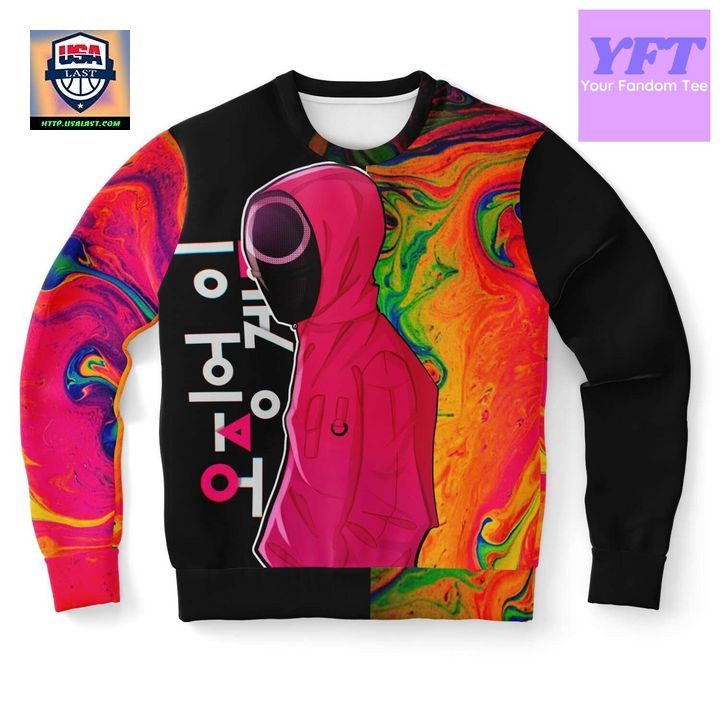 Squid Oil Design 3d Ugly Christmas Sweater
