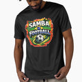 Vibrant Samba Football Brazil Sports Art by TEE--CLOSET