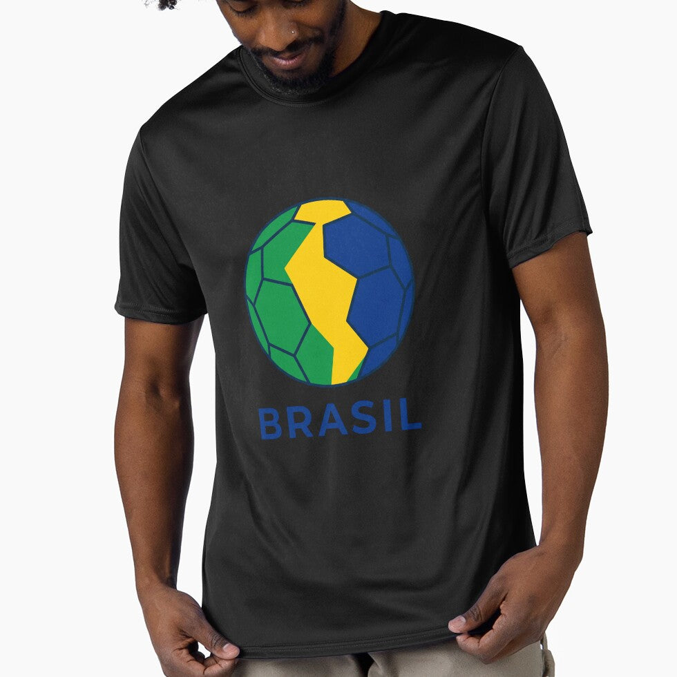 Brazil Retro Vintage Football Shirt Seleção 1970s Fan Gift Distressed Tee by Boldna