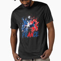 Les Bleus Spirit Soccer Shirt | Classic France Football Colors Tee | Fan Pride Gift by 3ac-Arts