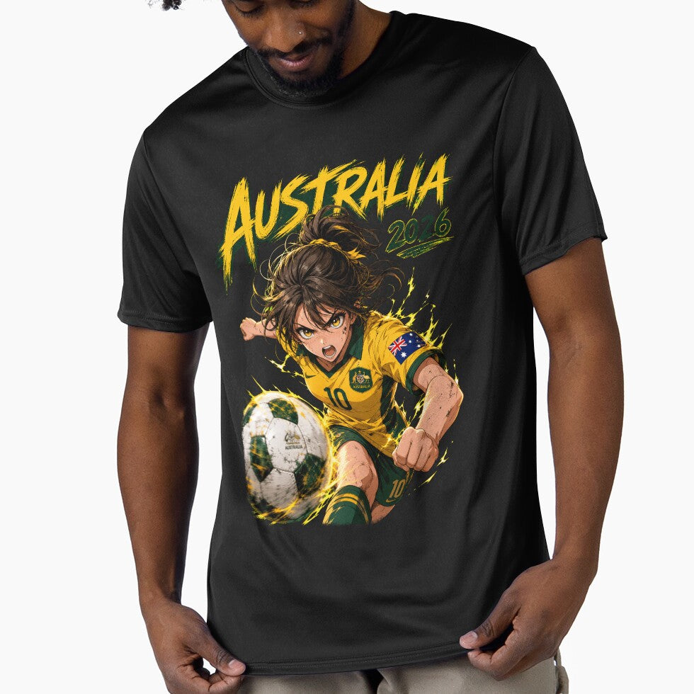 Australia Soccer Anime Girl: World Cup 2026 Striker by Senpai Syndicate