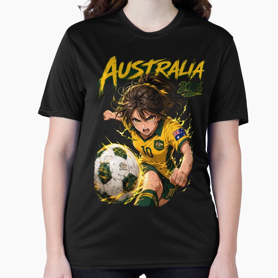 Australia Soccer Anime Girl: World Cup 2026 Striker by Senpai Syndicate