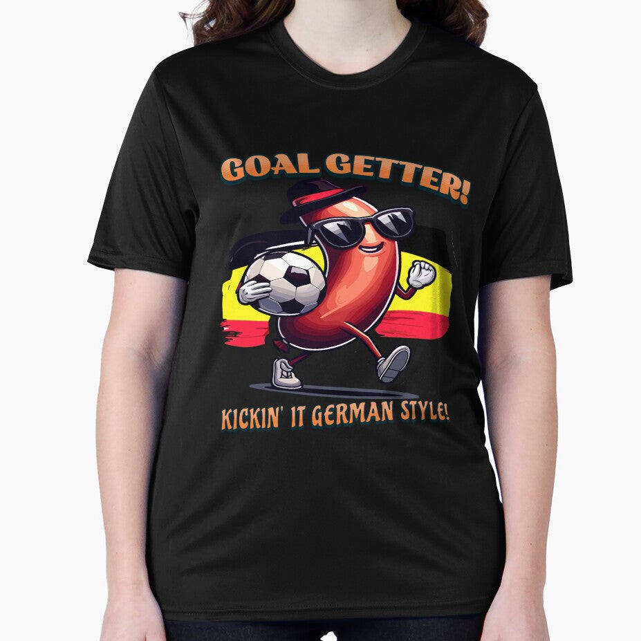 GOAL GETTER! KICKIN' IT GERMAN STYLE! - Fun Soccer by VibePrintStudio