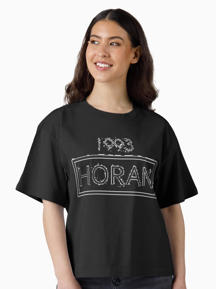 1993 Horan Boxy T-Shirt Hoodie, Sweatshirt | PureTeeCo.com (Image 1)
