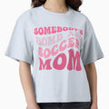 Somebody's Bombass Soccer Mom Retro Pink Mothers Day by sasigifts