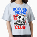 Soccer Moms Club Cute Soccer Ball Bow And Game Day Drink Sports Mom by CutOutIdols