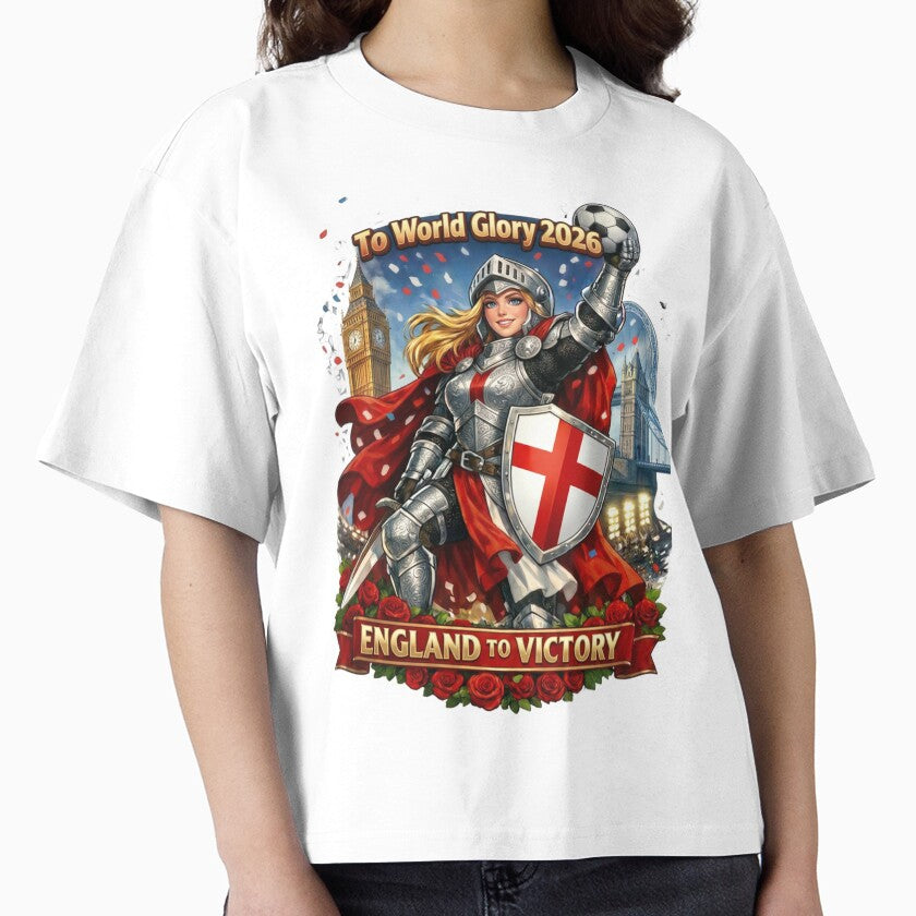 England Football Knight Victory 2026 by Retro Arabica