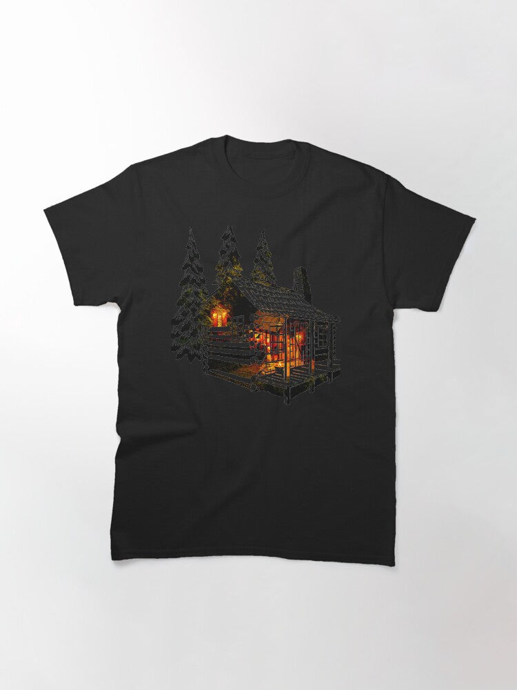 Swift Move To Cabin In Candlelight in The Trees Classic T-Shirt Style001 Hoodie, Sweatshirt | PureTeeCo.com (Image 3)
