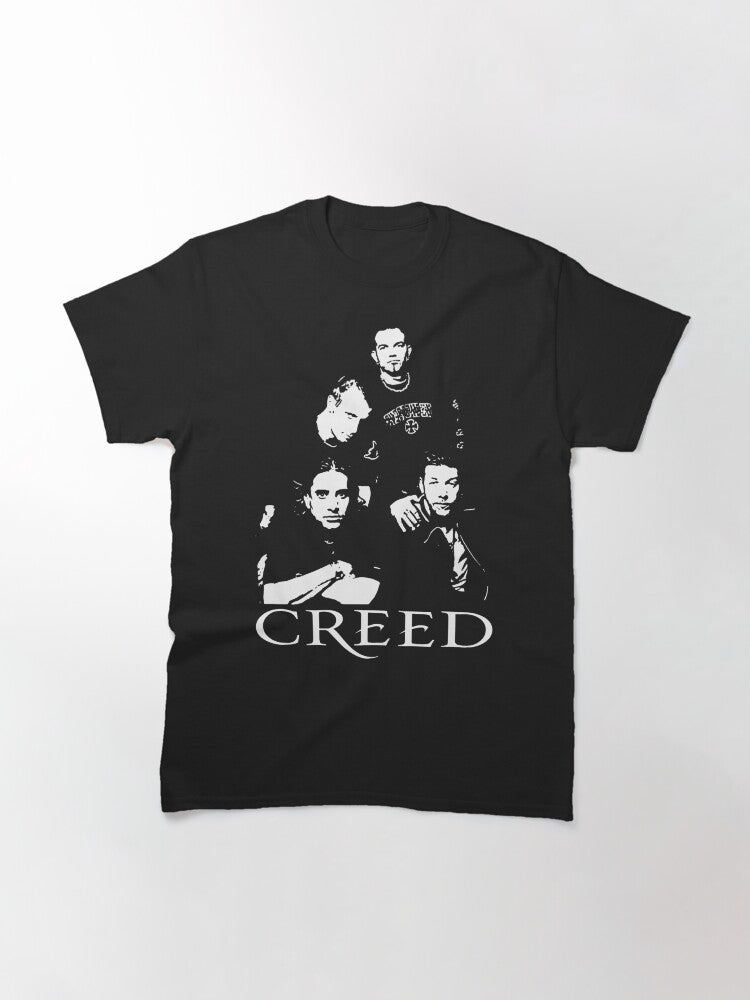 Creed rock music poster Classic T-Shirt Hoodie, Sweatshirt | PureTeeCo.com (Image 3)