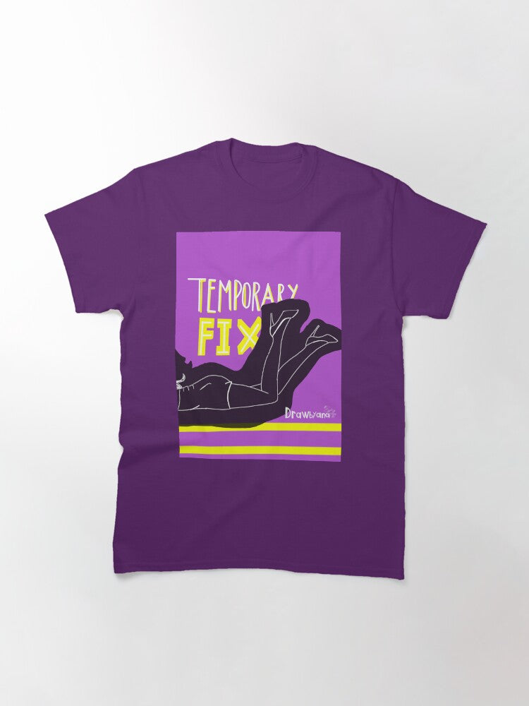 Temporary Fix Classic T-Shirt Style003 Hoodie, Sweatshirt | PureTeeCo.com (Image 3)