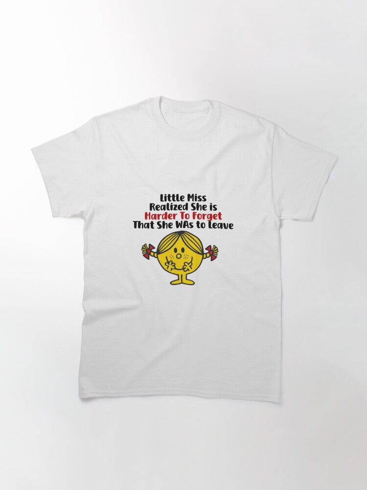 Little Miss I Bet You Think About ME Classic T-Shirt Hoodie, Sweatshirt | PureTeeCo.com (Image 3)