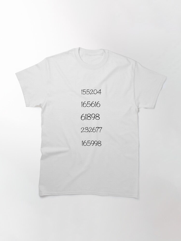 One Direction X Factor Numbers Classic T-Shirt Style001 Hoodie, Sweatshirt | PureTeeCo.com (Image 3)
