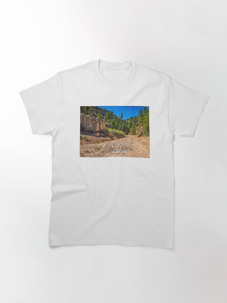 Lick Wash Trail Hike Classic T-Shirt Style024 Hoodie, Sweatshirt | PureTeeCo.com (Image 3)