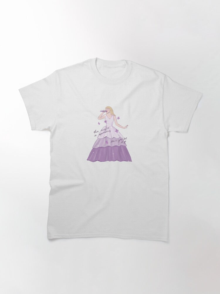 Enchanted lyrics Classic T-Shirt Hoodie, Sweatshirt | PureTeeCo.com (Image 3)