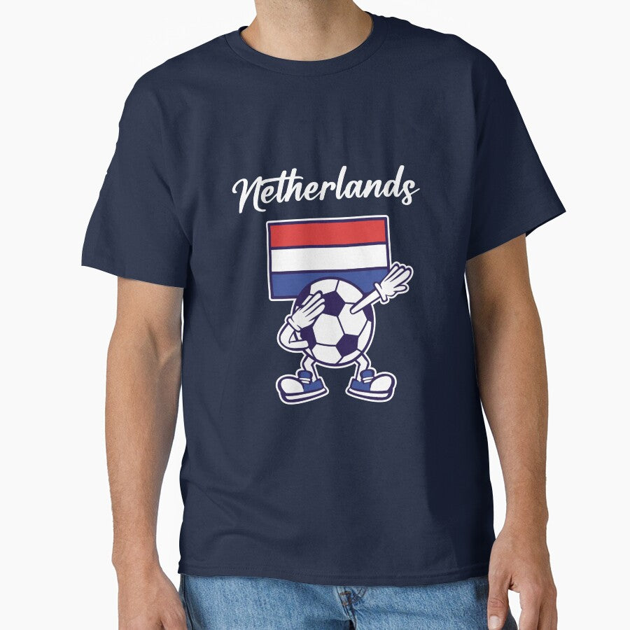 NETHERLANDS - Dabbing Football Soccer Ball - NETHERLANDS by Darling DeDe