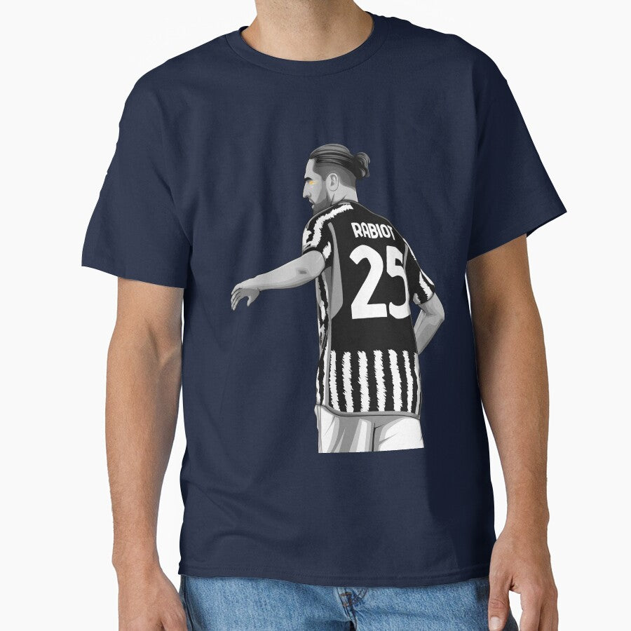 Adrien Rabiot Black and White Version by Aldduardo