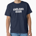 England 2026 World Cup (White with Navy & White Outline) by STUDIO-72