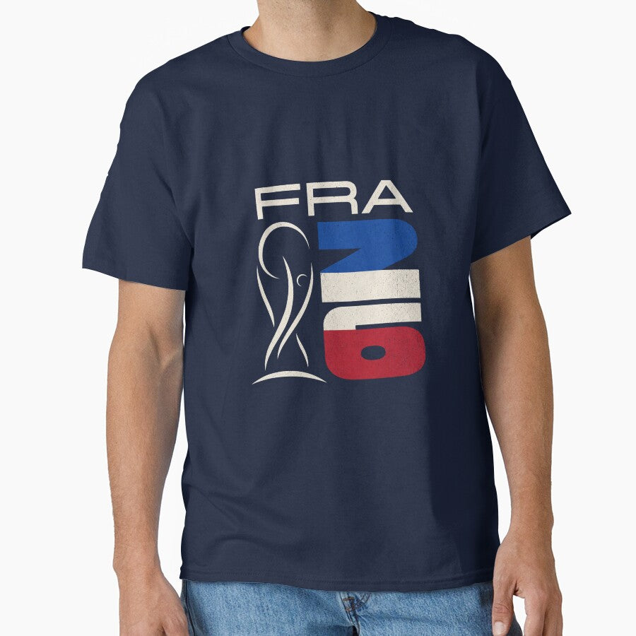 Copy of France Football Fan Cartoon Sticker | French Football Supporter by aminesez22