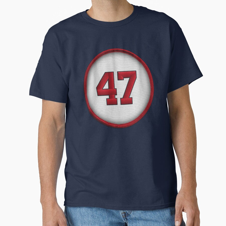 47 Glavine Classic T Shirt Hoodie, Sweatshirt | PureTeeCo.com