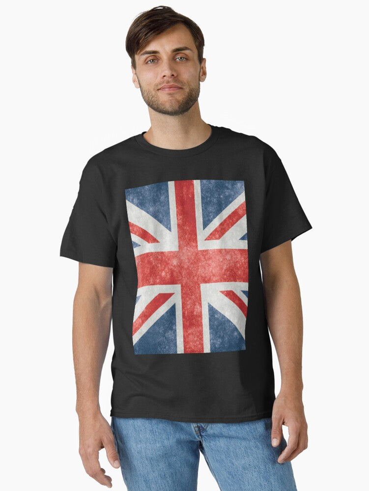 United kingdoom flag vintage Classic T-Shirt Style001 Hoodie, Sweatshirt | PureTeeCo.com (Image 1)
