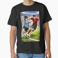 Anime Football Legends Clash Argentina vs Portugal Dynamic Match Art by digitalbob60