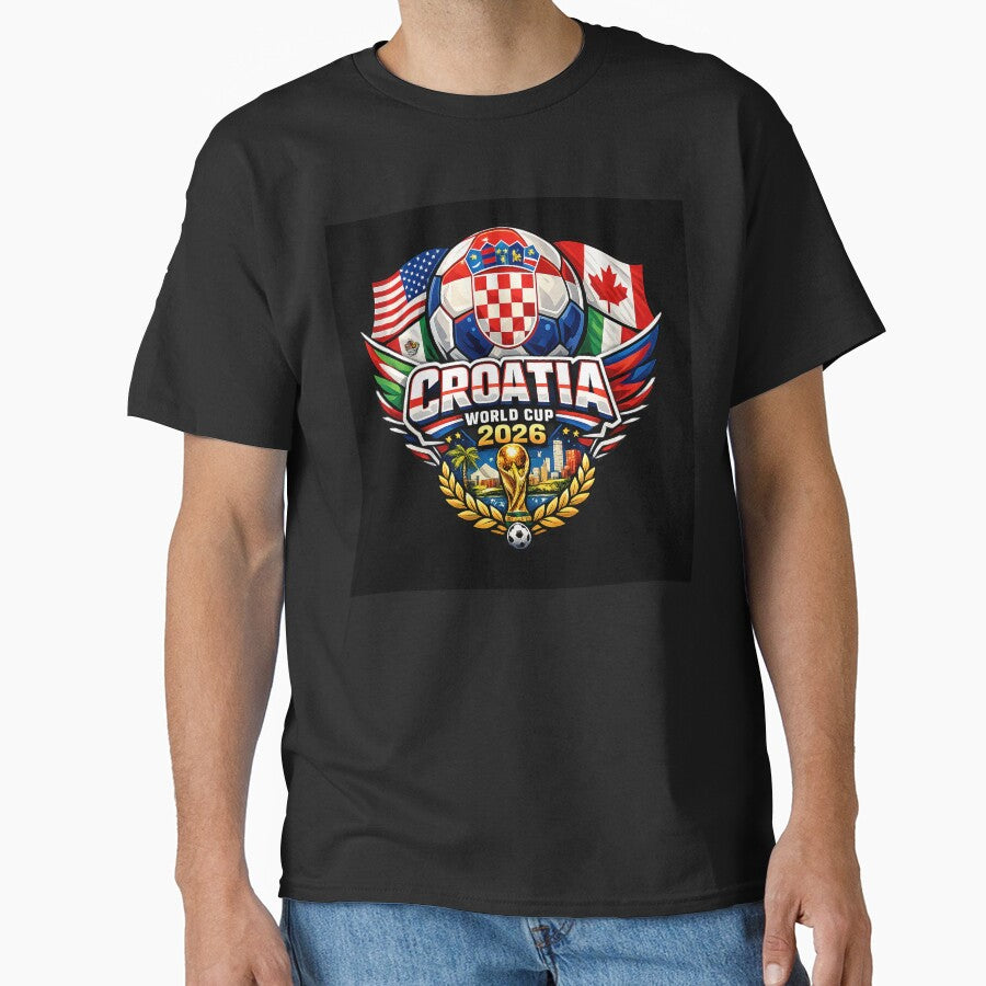 Croatia 2026 Football Supporter Vintage Checkered Pride Design by wmtaylor6
