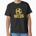 WC26 Soccer Ball Vintage Football Fan Design by NeO² Studio