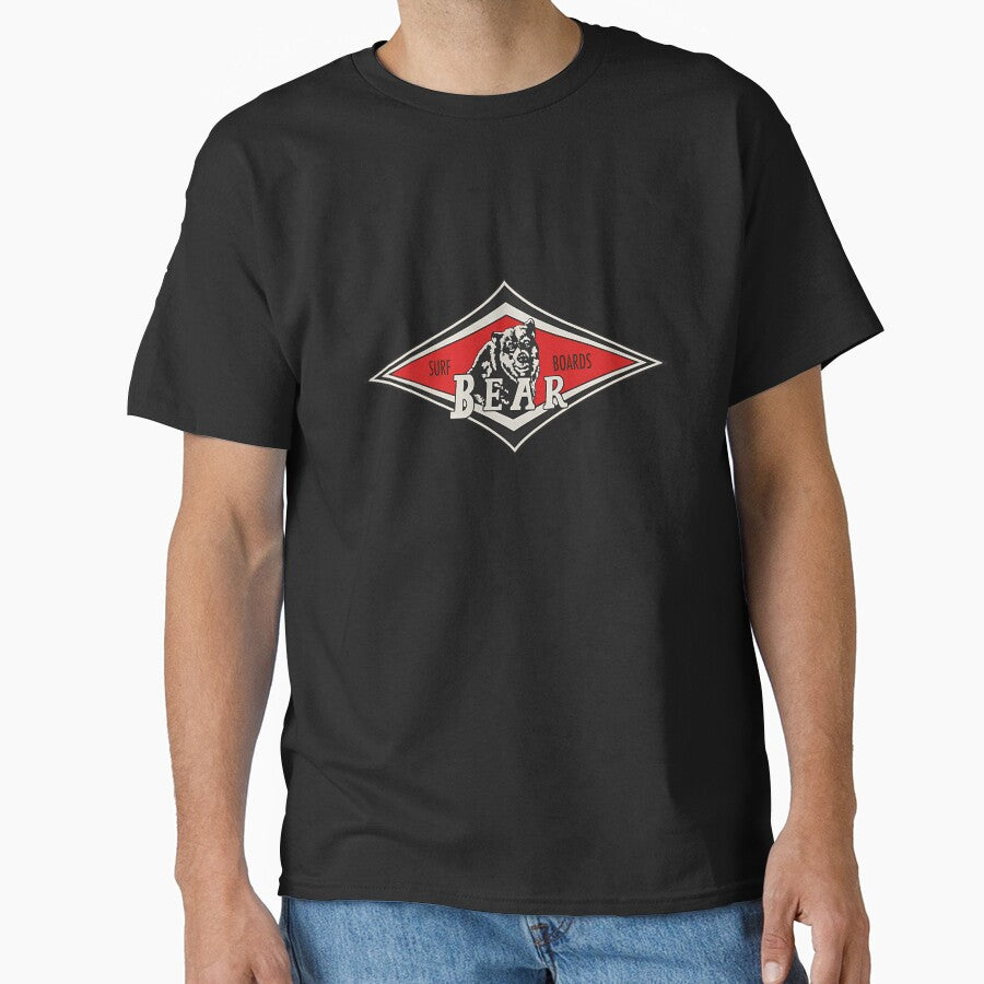 Surfing Bears Big Wednesday Cult Surfboards Red Surf Logo Diamond Retro by TheNine9company