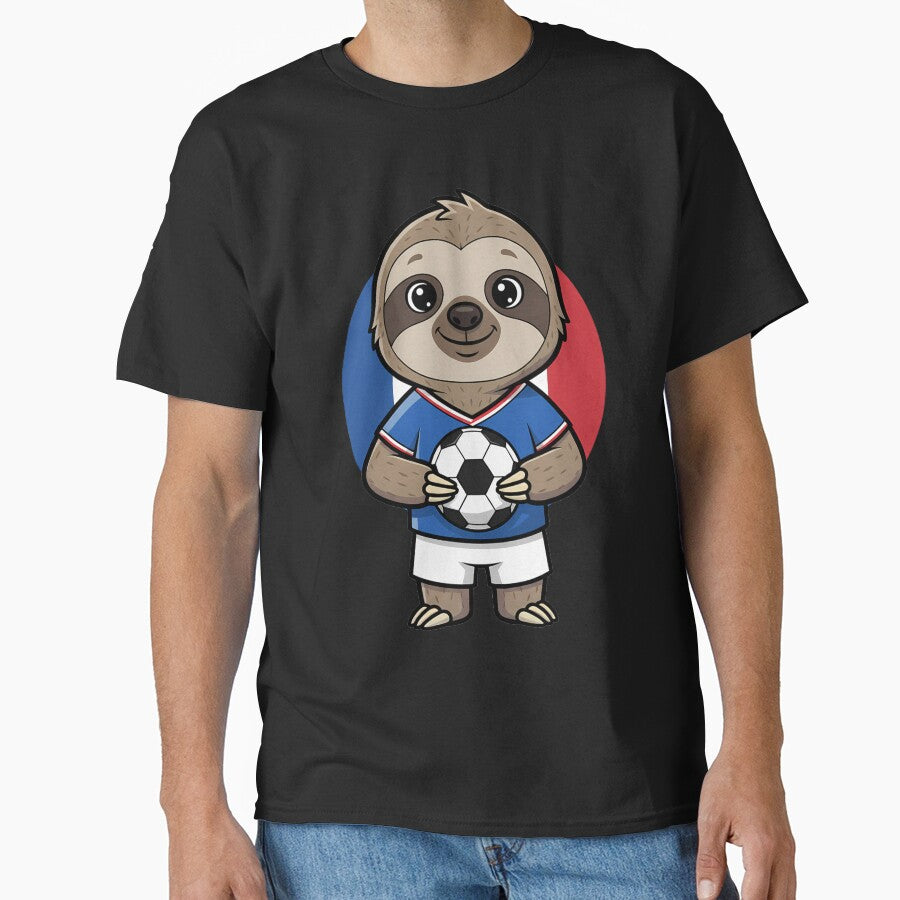 France Soccer Sloth Football Fan by k3rstman1