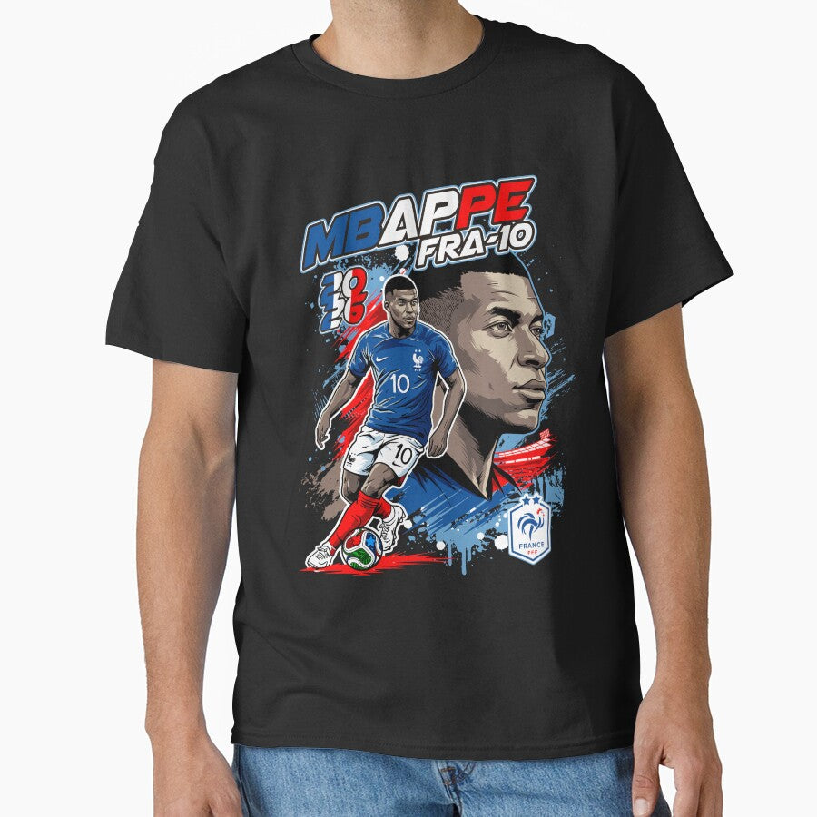 Mbappé Speed and Glory – France's Football Superstar by JoisDraw