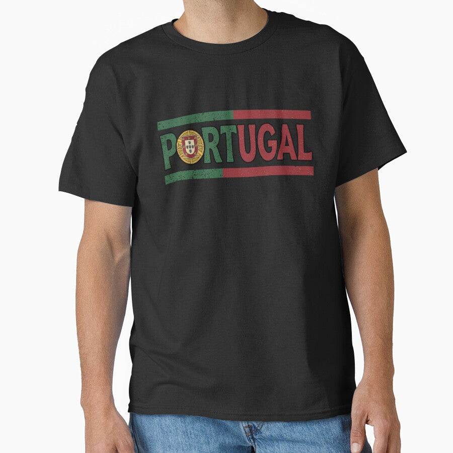 Vintage Portugal Flag Portuguese Pride Retro Distressed by Vermanartist