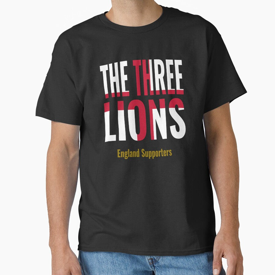 The Three Lions - England Supporters Football Casual Design by JR78